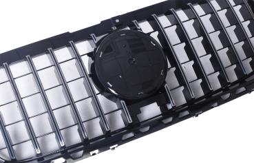 Sport Panamericana GT Kühlergrill Chrom Schwarz für Mercedes W907 Sprinter 2018-