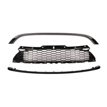 Mini Cooper R56 R57 R58 R59 Kühlergrill SET 3-teilig 2006-2009 hochglanz Schwarz