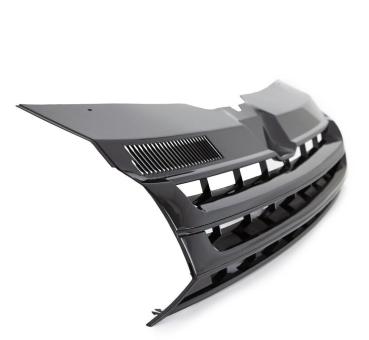 Kühlergrill Grill Clean hochglanz Schwarz Sportgrill für VW T5 GP Facelift 09-15