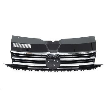Kühlergrill Schwarz Glanz Leiste Chrom für VW T6 Multivan Transporter 2015-2019
