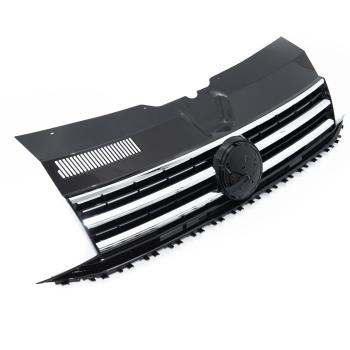 Kühlergrill Schwarz Glanz Leiste Chrom für VW T6 Multivan Transporter 2015-2019