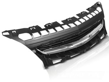 Sportgrill / Kühlergrill für Opel Astra J 12-15 (5-Türer) schwarz/chrom