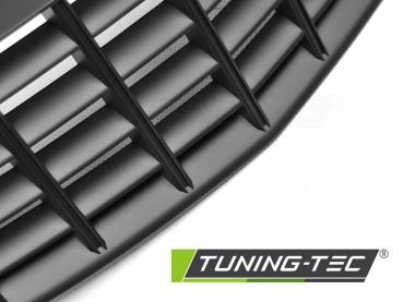 Preview: Sportgrill / Kühlergrill für Opel Corsa D 06-10 matt schwarz