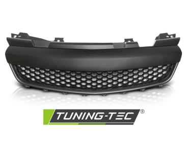 Preview: Sportgrill / Kühlergrill für Opel Zafira B 05-08 matt schwarz in Wabendesign