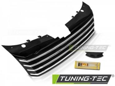Sportgrill / Kühlergrill für Volkswagen Passat B7 10-14 schwarz/chrom