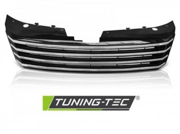 Sportgrill / Kühlergrill für Volkswagen Passat B7 10-14 schwarz/chrom