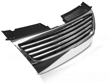 Sportgrill / Kühlergrill für Volkswagen Passat B6 (3C) 05-10 schwarz/chrom