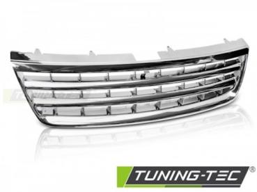 Sportgrill / Kühlergrill für Volkswagen Touareg 7L 02-06 chrom