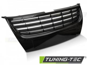 Sportgrill / Kühlergrill für Volkswagen Touran 1T GP (Facelift) 07-10 Hochglanz schwarz