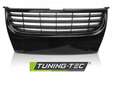 Sportgrill / Kühlergrill für Volkswagen Touran 1T GP (Facelift) 07-10 Hochglanz schwarz