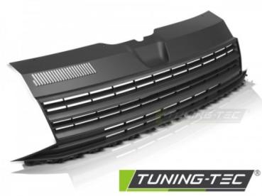 Sportgrill Kühlergrill ohne Emblem für VW T6 Bj. 2015- 2019 Schwarz Matt