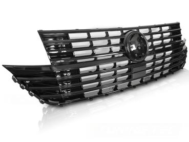 Kühlergrill für Volkswagen T6.1 ab 2019 Hochglanz schwarz