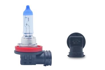 2er Set H8 35W Xenon Style Look Lampen Weiß Halogen Birnen Autolampe GLÜHBIRNEN