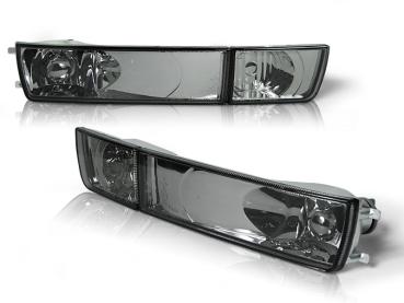 Klarglas Frontblinker / Nebelscheinwerfer-Dummy für VW Golf 3 91-97 / Vento 92-98 rauch