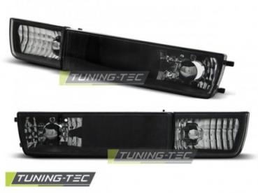 Klarglas Frontblinker mit Standlicht für VW Golf 3 91-97 / Vento 92-98 schwarz