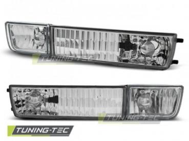 Klarglas Frontblinker / Nebelscheinwerfer für VW Golf 3 91-97 / Vento 92-98 chrom