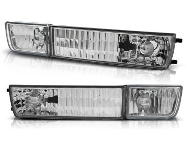 Klarglas Frontblinker / Nebelscheinwerfer für VW Golf 3 91-97 / Vento 92-98 chrom