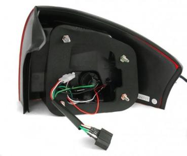 LED Rückleuchten für Audi A6 C5 4B Limo Bj. 97-04 Rot/Chrom
