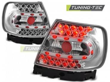 LED Rückleuchten für Audi A4 B5 Limo Bj. 94-00 Chrom