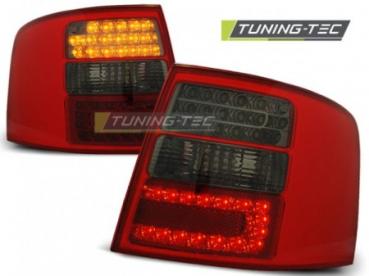 LED Rückleuchten für Audi A6 C5 4B Avant Bj. 97-04 Rot/Smoke mit LED Blinker