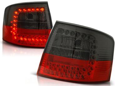 LED Rückleuchten für Audi A6 C5 4B Avant Bj. 97-04 Rot/Smoke