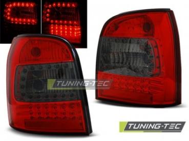 LED Rückleuchten für Audi A4 B5 Avant Bj. 94-01 Rot/Smoke