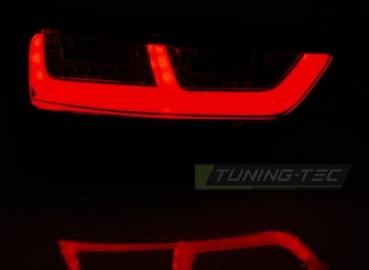 LED Lightbar Rückleuchten für Audi A1 + Sportback Bj. 10-14 Rot/Smoke