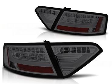 LED Lightbar Rückleuchten für Audi A5 Coupe Sportback Bj. 07-11 Smoke