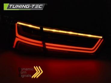 LED Lightbar Rückleuchten für Audi A6 4G  Limo 11-14 Schwarz dynamischer Blinker