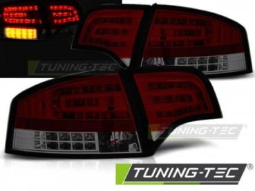 LED Rückleuchten für Audi A4 B7 (8E) Limo Bj. 04-08 Rot/Smoke