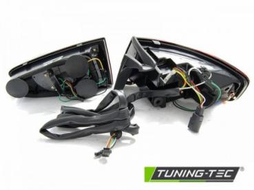 Voll LED Lightbar Rückleuchten für Audi A4 B8 (8K) Bj. 11-15 Rot/Chrom für LED