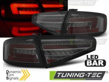 Voll LED Lightbar Rückleuchten für Audi A4 B8 (8K) Bj. 11-15 Smoke für LED