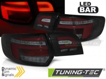 Voll LED Lightbar Rückleuchten für Audi A3 8P Sportback 04 -Schwarz dynamischen Blinker