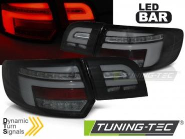 Voll LED Lightbar Rückleuchten für Audi A3 8P Sportback 08- Schwarz dyn Blinker