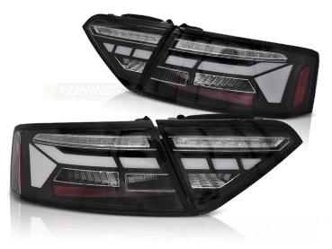 Voll LED Lightbar Rückleuchten für Audi A5 Coupe Cabrio Sportback 11-16 Schwarz