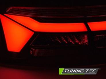 Voll LED Lightbar Rückleuchten für Audi A5 Coupe Cabrio Sportback 11- Rot/Smoke