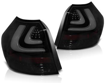Voll LED Lightbar Rückleuchten für BMW E87 Bj. 04-07 Schwarz Smoke