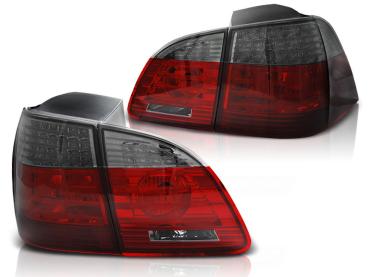 LED Rückleuchten für BMW E61 Touring Bj. 04-07 Rot/Smoke