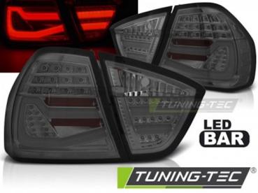 LED Lightbar Rückleuchten für BMW E90 Limo Bj. 05-08 Smoke
