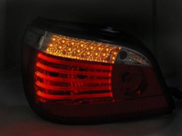 LED Rückleuchten für BMW E60 LCI Limo Bj. 07-10 Smoke dynamischer Blinker