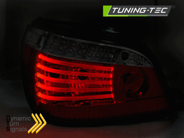 LED Rückleuchten für BMW E60 LCI Limo Bj. 07-10 Smoke dynamischer Blinker