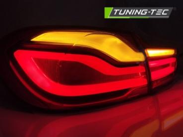 Voll LED Lightbar Rückleuchten für BMW F32 F33 F82 Bj. 2013-2016 Rot/Smoke