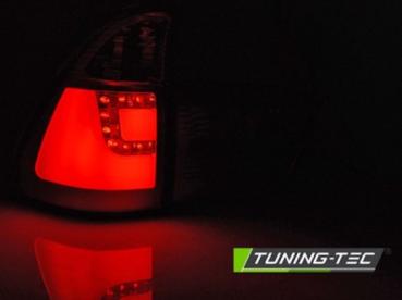 LED Lightbar Rückleuchten für BMW X5 E53 Bj. 99-03 Smoke