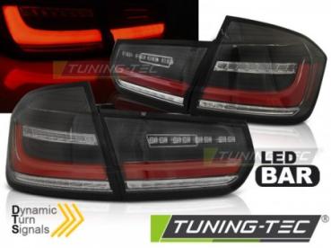 Voll LED Rückleuchten für BMW F30 Limo Bj. 11-19 Schwarz dynamischer Blinker