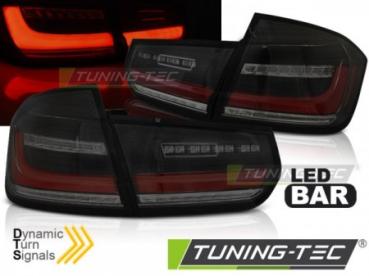 Voll LED Rückleuchten für BMW F30 Limo 11-19 Schwarz Smoke dynamischer Blinker