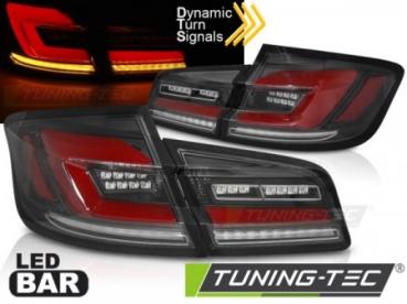 Voll LED Lightbar Rückleuchten für BMW F10 Limo Bj. 10-16 Schwarz