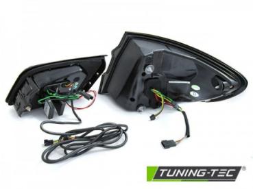 Voll LED Lightbar Rückleuchten für BMW F10 Limo Bj. 10-16 Rot/Smoke