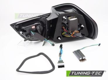 Voll LED Lightbar Rückleuchten für BMW E90 LCI Limo Bj. 08-12 Smoke