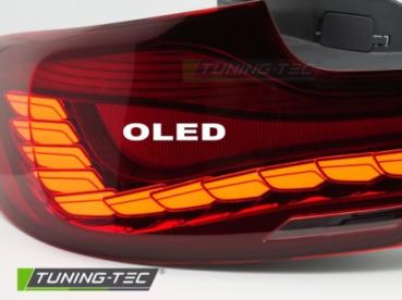 Voll LED Rückleuchten für BMW F22 F23 F87 Bj. 14-21 Rot in OLED Technik