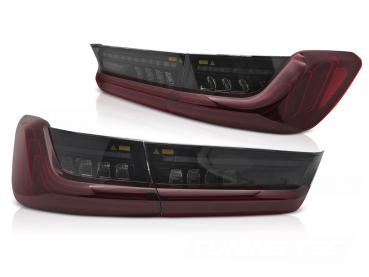 LaserLook VOLL LED Rückleuchten Set für BMW 3er G20 Lim. 19-22 kirschrot